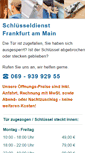 Mobile Screenshot of 069er-schluesseldienst.de