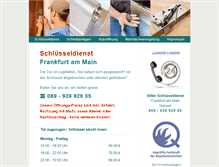 Tablet Screenshot of 069er-schluesseldienst.de